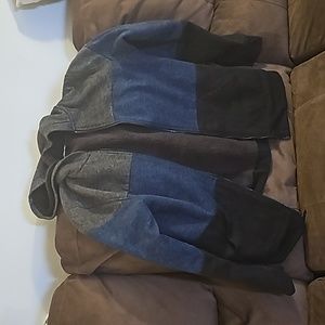 Warm jacket with hood